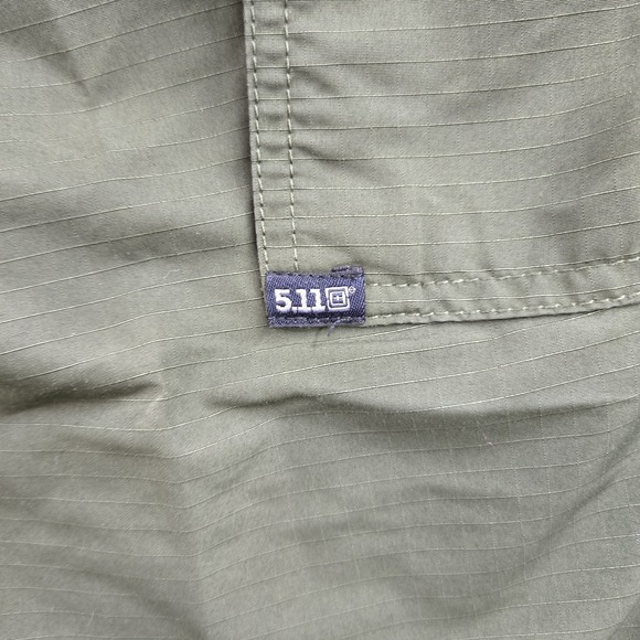 5.11 Tactical Men Pants 32X30 Green Fast Tac TDU Cargo Ripstop 27" Inseam - Picture 10 of 12